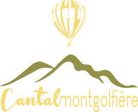 Logo secondaire cantal montgolfière